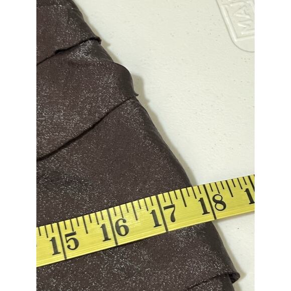 London Times Women’s Sable Brown Flutter Sleeve Cocktail Dress w/Rosette Size 6 - Picture 16 of 16